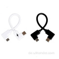 Custom 90-Grad-Rechtswinkel-Typ-C-OTG-USB-Kabel